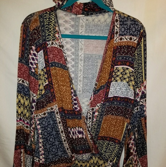 Open front blouse - Picture 1 of 3